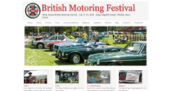 Desktop Screenshot of britishmotoringfestival.com
