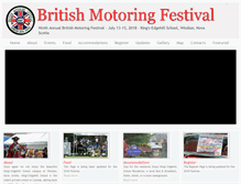 Tablet Screenshot of britishmotoringfestival.com